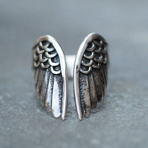 Vintage Angels Cemented Carbide Men's Ring